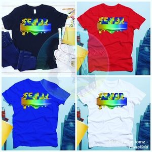 Custom Senior shirts for Male